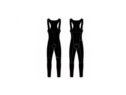 Dlouhé kalhoty BBB bez výstelky s laclem unisex BBW-123
