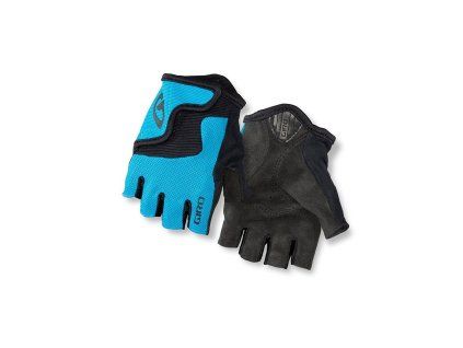 Giro cyklistické rukavice Bravo Jr blue jewel