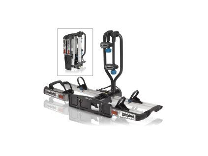 Nosič kol XLC Azura Easy LED skládací, pro 2 elektrokola