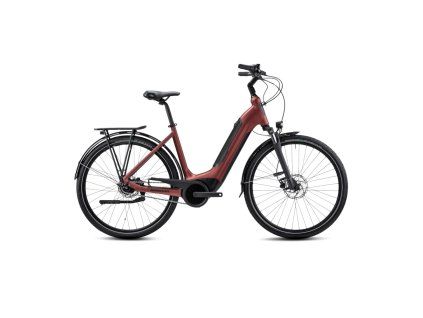 Winora Tria N8f eco Low Velvetred matt first minute SLEVA