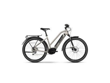 Haibike Trekking 3 Mid Bosch 500 Wh warm grey/black - gloss akce Black Friday