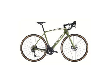 LOOK 765 Gravel Disc Green Mat White Logo Ekar 1X13 Fulcrum Rapid Red 500