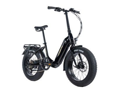 Leader Fox Cody 20 Fatbike Black, Bafang 80Nm, 576Wh