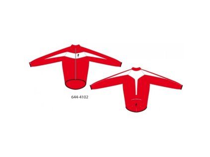 Bunda Specialized Outwear Windjacket červená/bílá