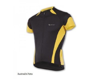 Cyklistický dres Sensor Race EVO černá/žlutá