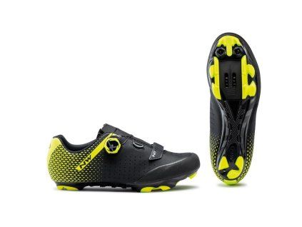 Northwave Origin Plus 2 Black/Yellow Fluo