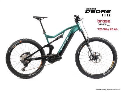 Lee Cougan E-Quest – Brose S / 725 Wh, 20 Ah / Shimano Deore 1x12, Military Green