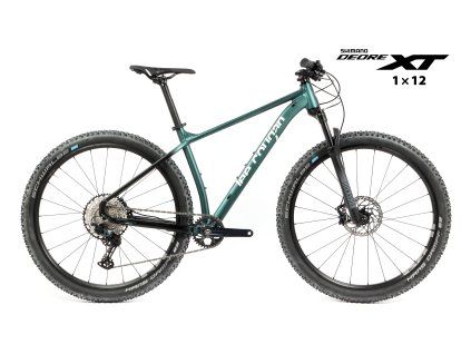 Lee Cougan Revenge 29 Shimano XT 1x12 zeleno-černá matná