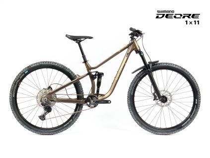 Lee Cougan Quest Shimano Deore 1x11 Hnědá/zlatá