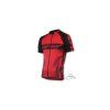 Cyklistický dres Sensor Team červená/černá